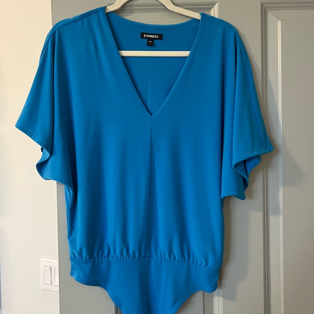 Teal EXPRESS bodysuit